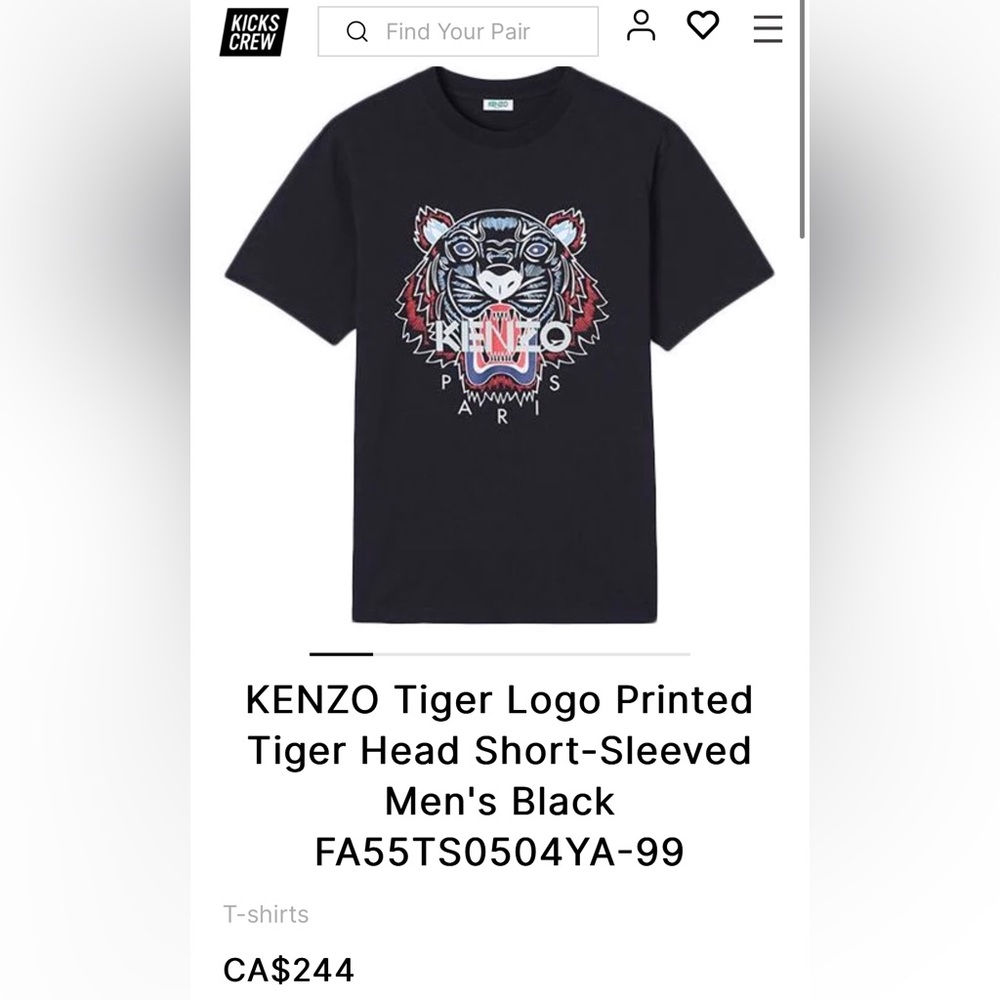 Kenzo Paris Tshirt
